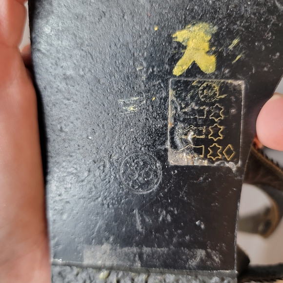 Ancient Greek Sandals with Calf Hair Size 36 - Picture 4 of 6